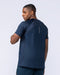 Ventilation Tee in Navy - Muscle Nation men's training tee, view 3