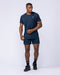 Streamline Training 3" Shorts Navy - Muscle Nation men's gym shorts, view 7