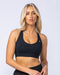Elite Support Bra Black - Muscle Nation women's sports bra