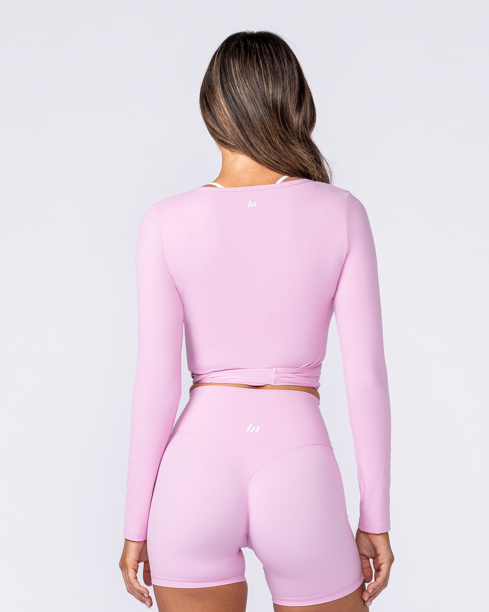 Muscle Nation T-Shirts Bliss Wrap Top - Vintage Pink