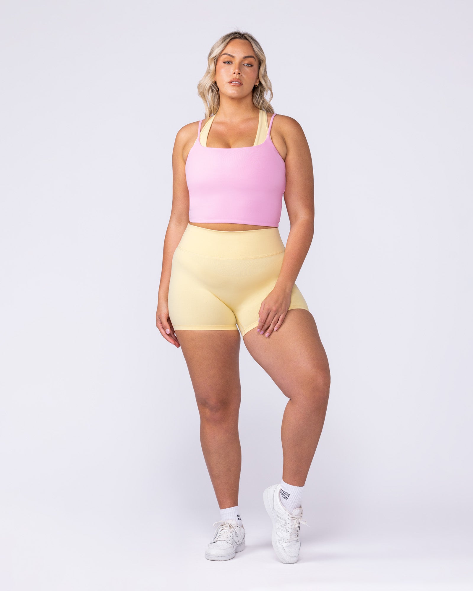 Cami Active Tank Pink Pony - Muscle Nation women's tank top, view 5