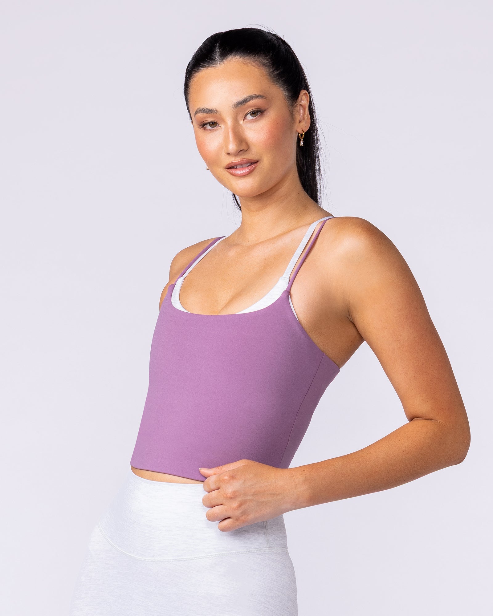 Cami Active Tank Thistle - Muscle Nation women's tank top, view 3