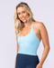 Captivate Bra Tank Lagoon - Muscle Nation women's tank top, view 3
