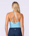 Captivate Bra Tank Lagoon - Muscle Nation women's tank top, view 4