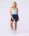 Captivate Bra Tank Lagoon - Muscle Nation women's tank top, view 5