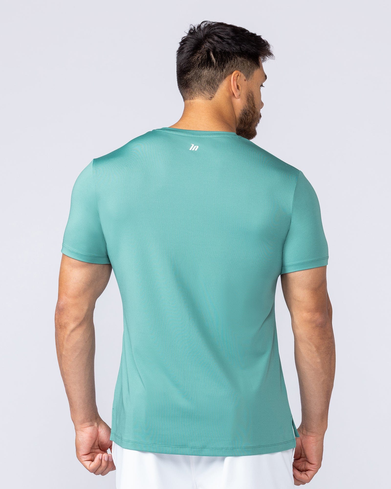Climaflex Active Tee in Alpine - Muscle Nation men's training tee, view 4