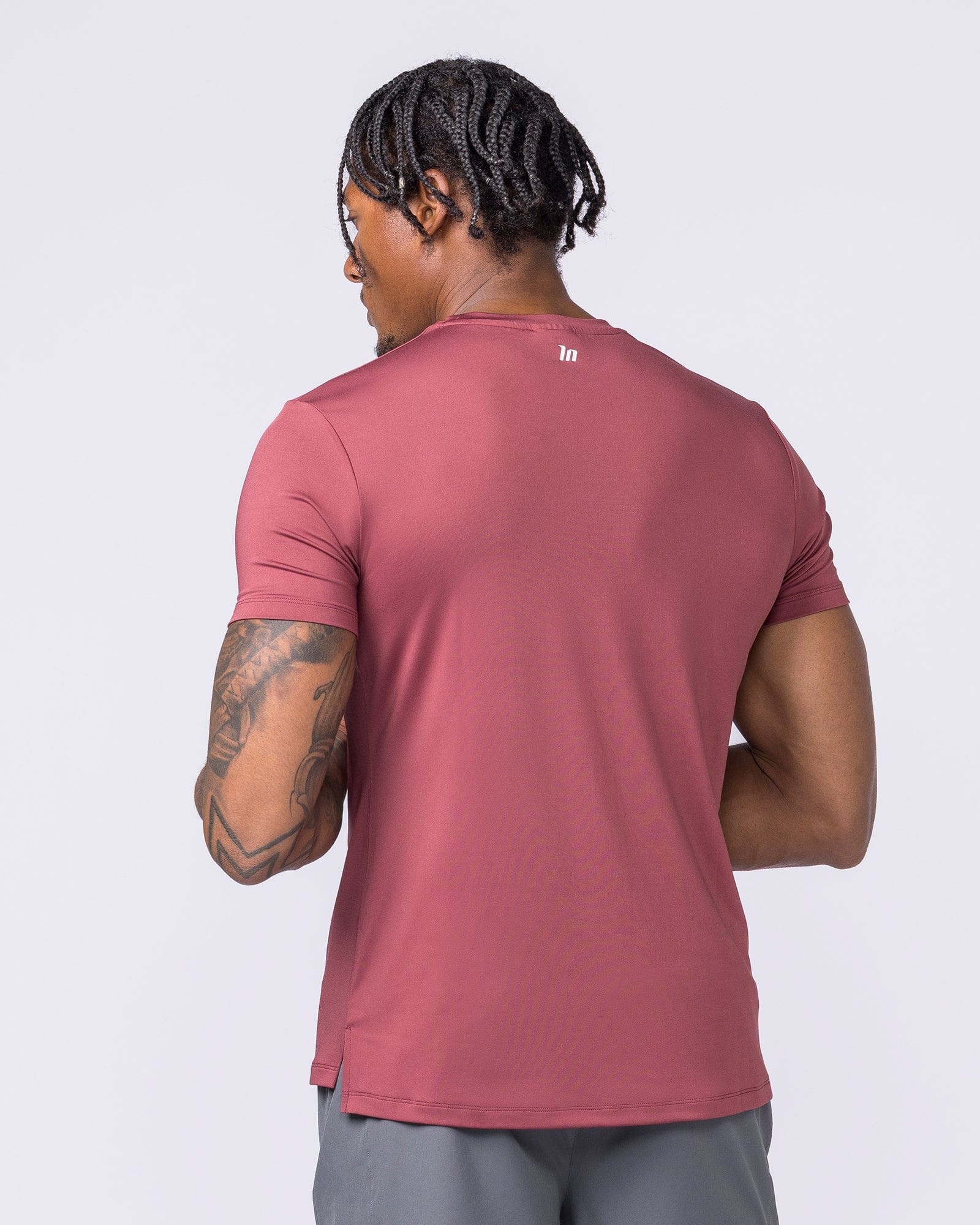 Climaflex Active Tee in Rust - Muscle Nation men's training tee, view 3