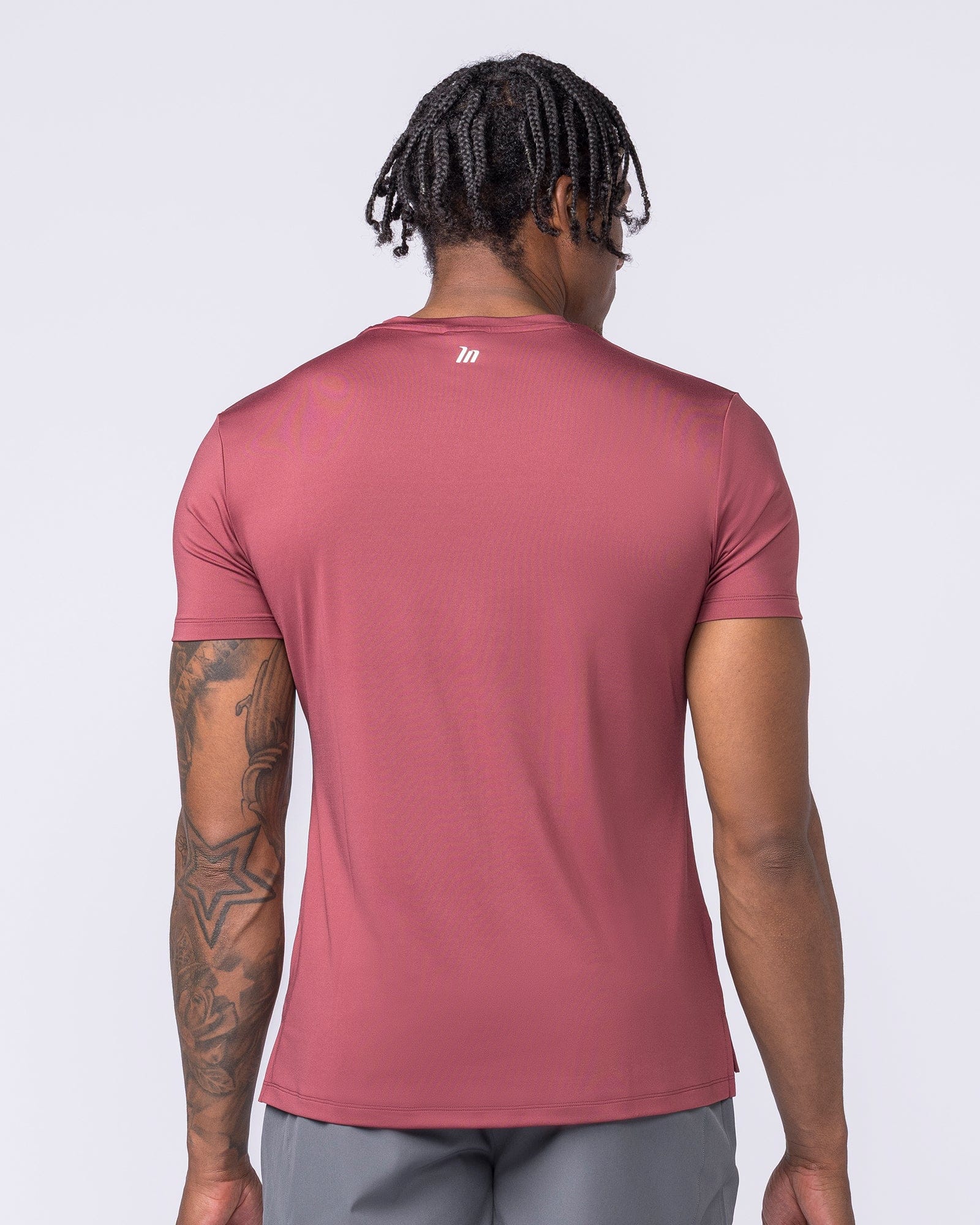 Climaflex Active Tee in Rust - Muscle Nation men's training tee, view 5