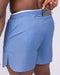 Compete 3" Run Shorts Pacific - Muscle Nation men's running shorts, view 3