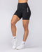Core Pocket Bike Shorts Black - Muscle Nation women's bike shorts, view 3