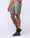 Daily Cargo 5" Shorts Washed Tree Camo Grey - Muscle Nation men's cargo shorts