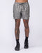 Daily Cargo 5" Shorts Washed Tree Camo Grey - Muscle Nation men's cargo shorts, view 3