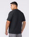 Daily Regular Fit Tee in Black - Muscle Nation men's gym tee, view 2