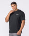 Daily Regular Fit Tee in Black - Muscle Nation men's gym tee, view 4