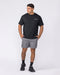 Daily Regular Fit Tee in Black - Muscle Nation men's gym tee, view 6