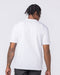 Daily Regular Fit Tee in White - Muscle Nation men's gym tee, view 5