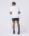 Daily Regular Fit Tee in White - Muscle Nation men's gym tee, view 6