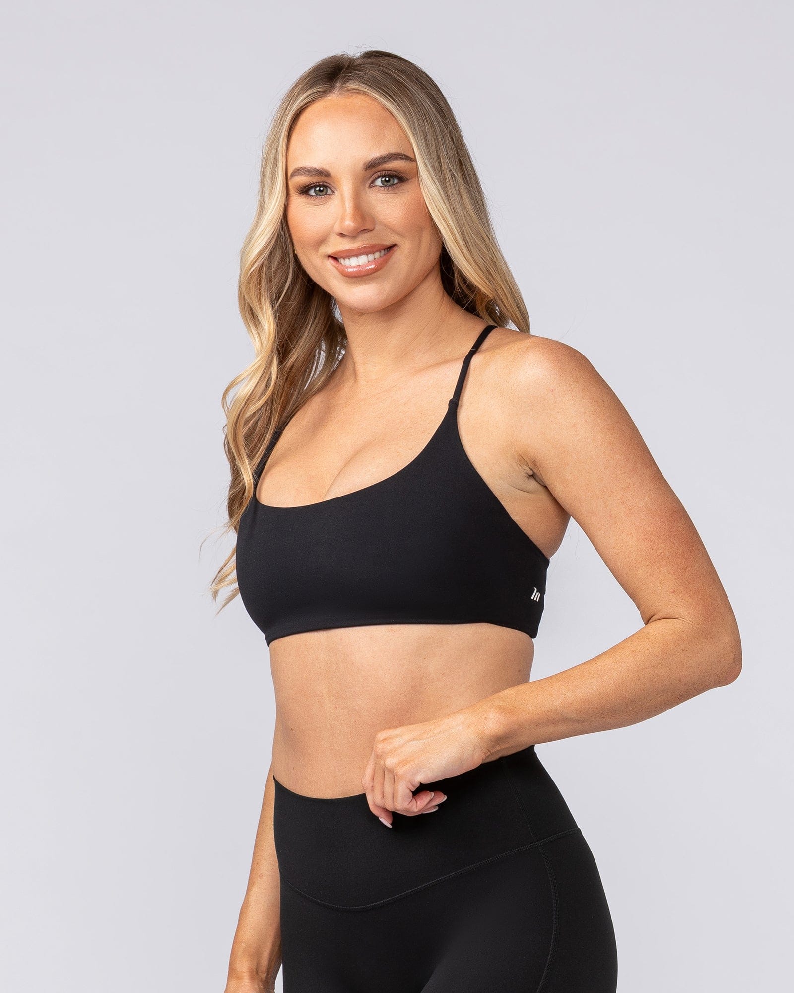 Darling Bralette Black - Muscle Nation women's bralette, view 3