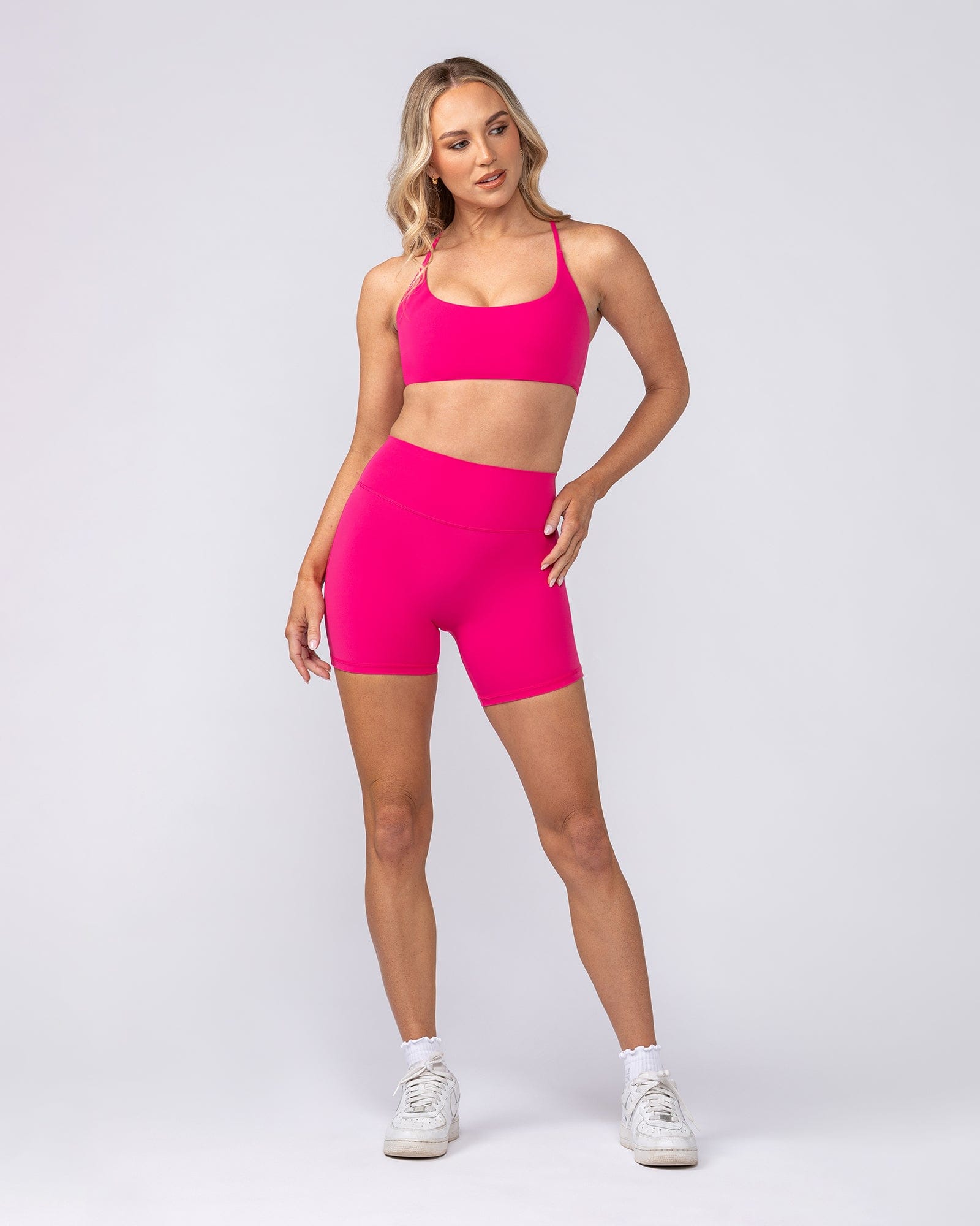 Darling Bralette Raspberry - Muscle Nation women's bralette, view 6