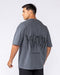 Division Oversized Tee - Washed Dark Tornado
