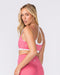 Duo Bralette White/Petal - Muscle Nation women's bralette, view 2