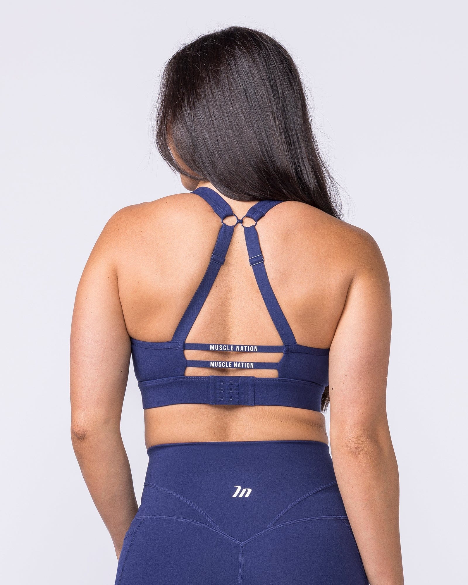 Elite Support Bra Classic Navy - Muscle Nation women's sports bra, view 5