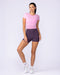 Essential Cropped Tee Pink Pony - Muscle Nation women's top, view 5