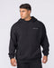 Essential Hoodie Black - Muscle Nation men's hoodie, view 3
