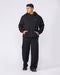 Essential Hoodie Black - Muscle Nation men's hoodie, view 6