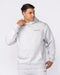 Essential Hoodie Grey Marl - Muscle Nation men's hoodie, view 3