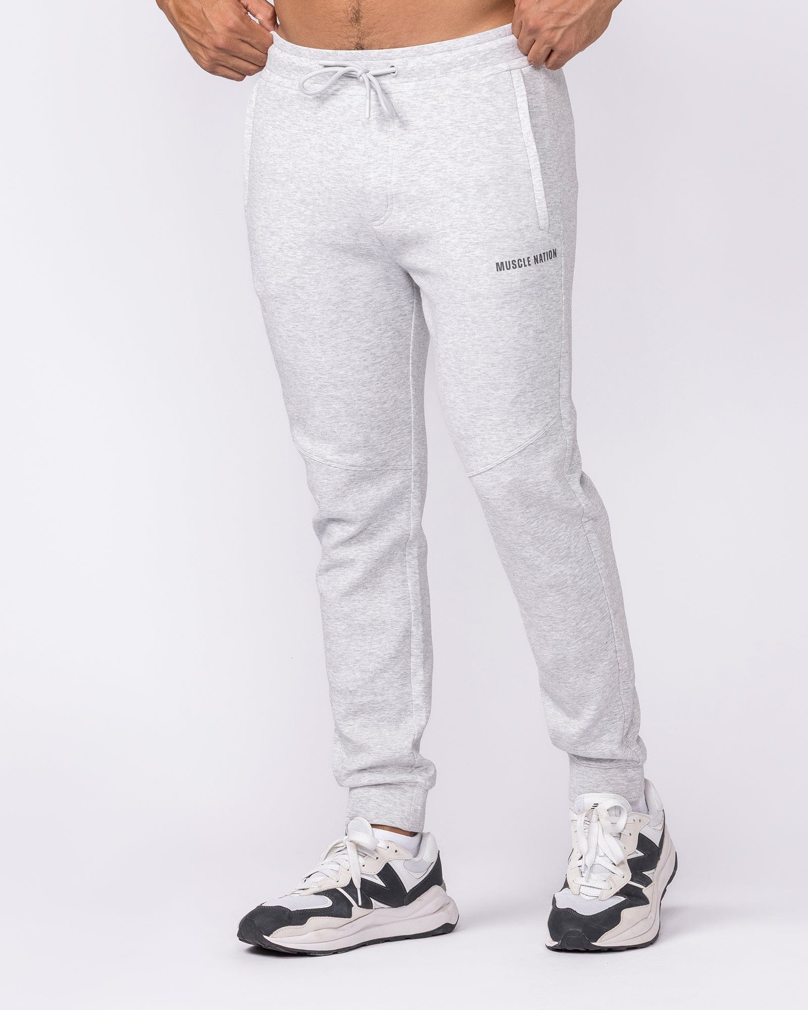 Essential Tech Pants - Grey Marl