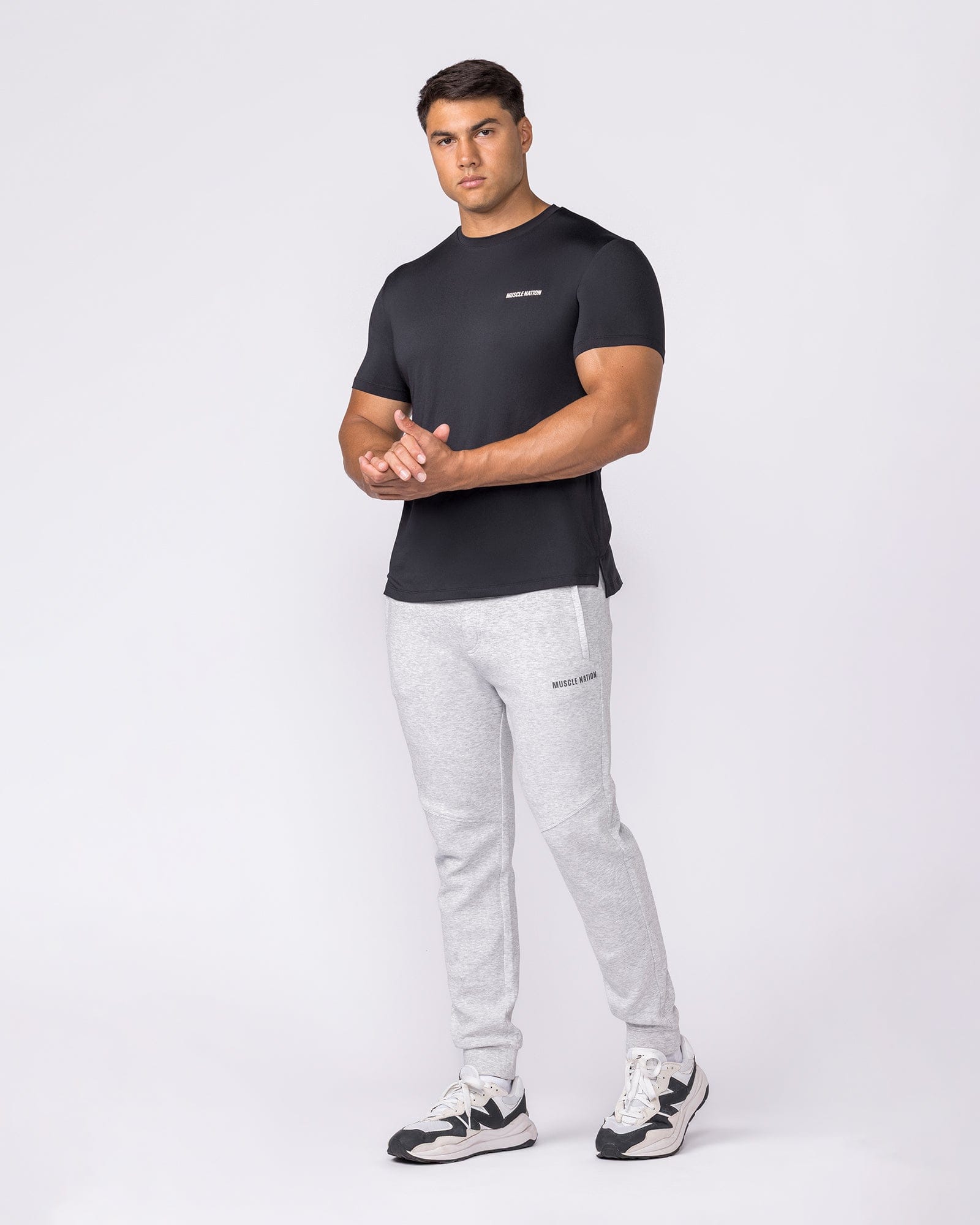 Essential Tech Pants - Grey Marl