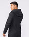 Essential Tech Zip Hoodie - Black