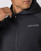 Essential Tech Zip Hoodie - Black