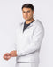 Essential Tech Zip Hoodie - Grey Marl