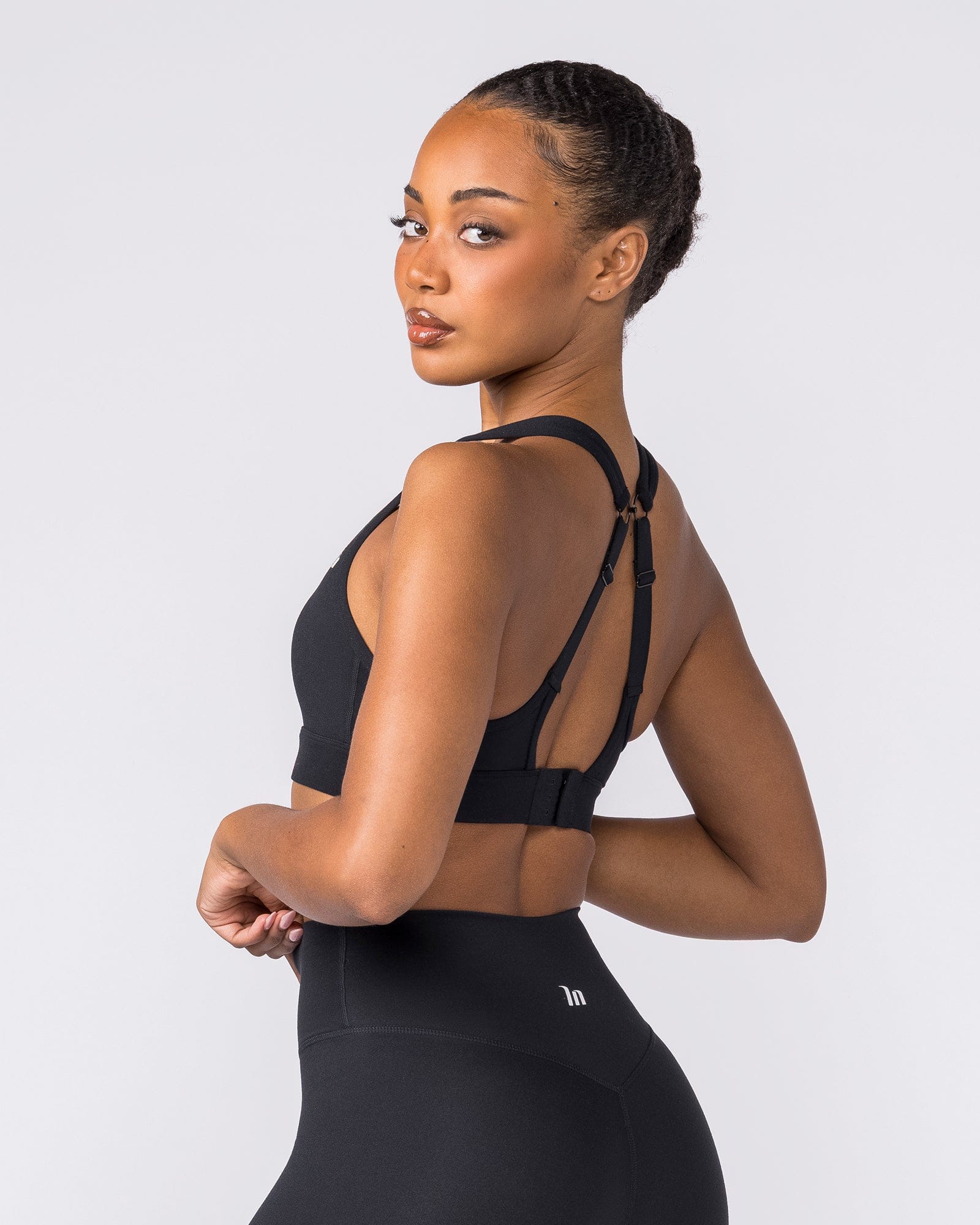 Everyday Everything Bra Black - Muscle Nation women's sports bra, view 2