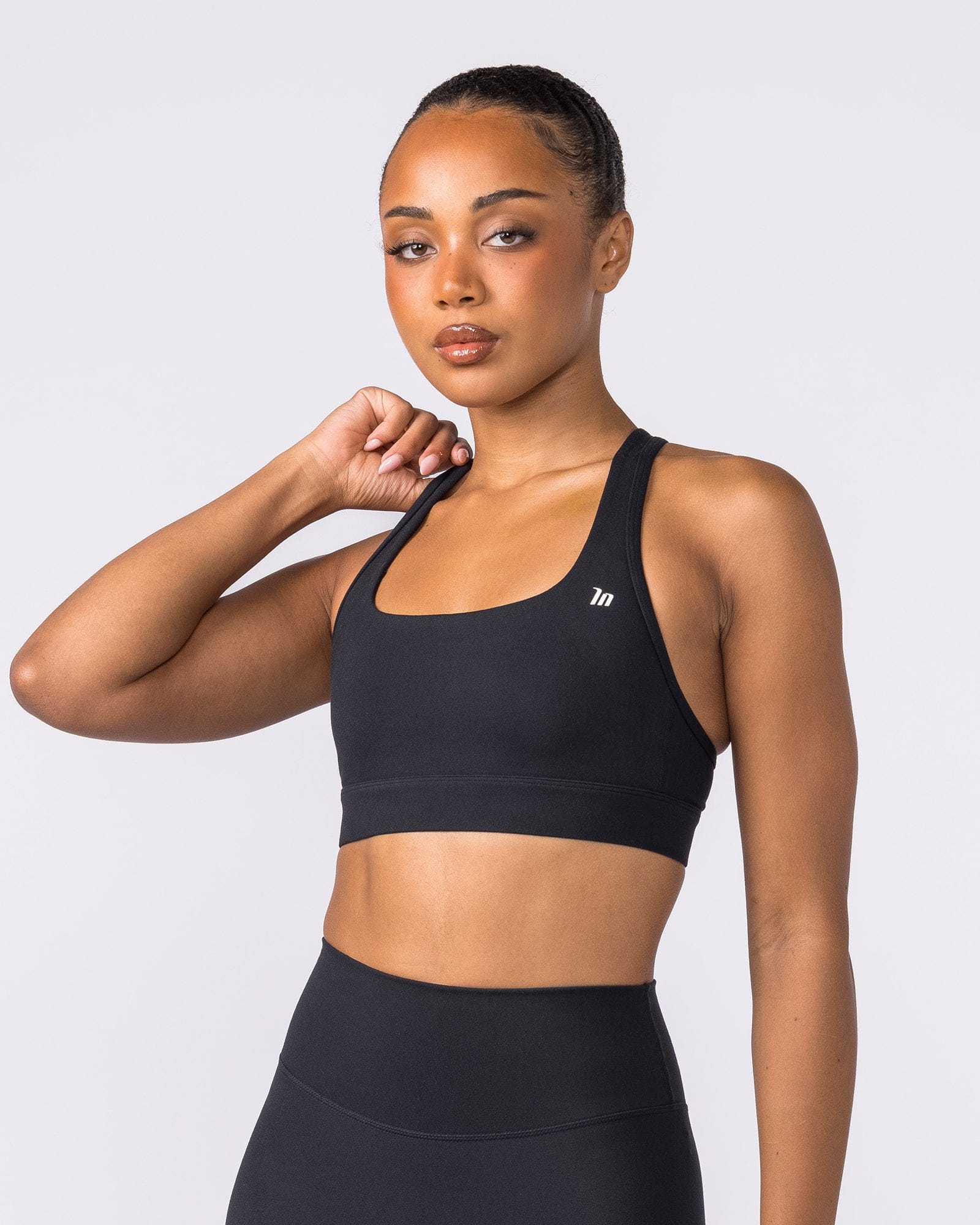 Everyday Everything Bra Black - Muscle Nation women's sports bra, view 4