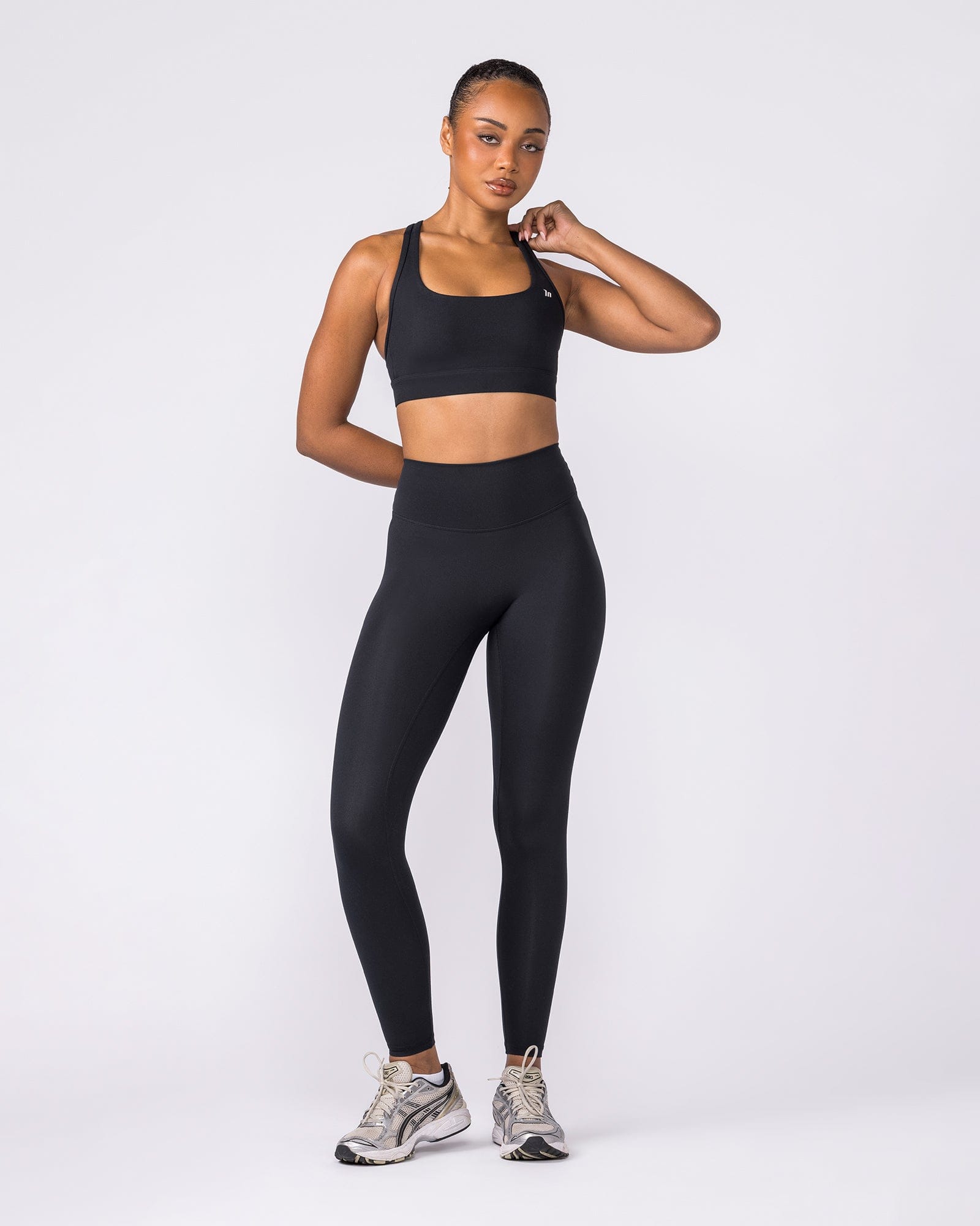 Everyday Everything Bra Black - Muscle Nation women's sports bra, view 7