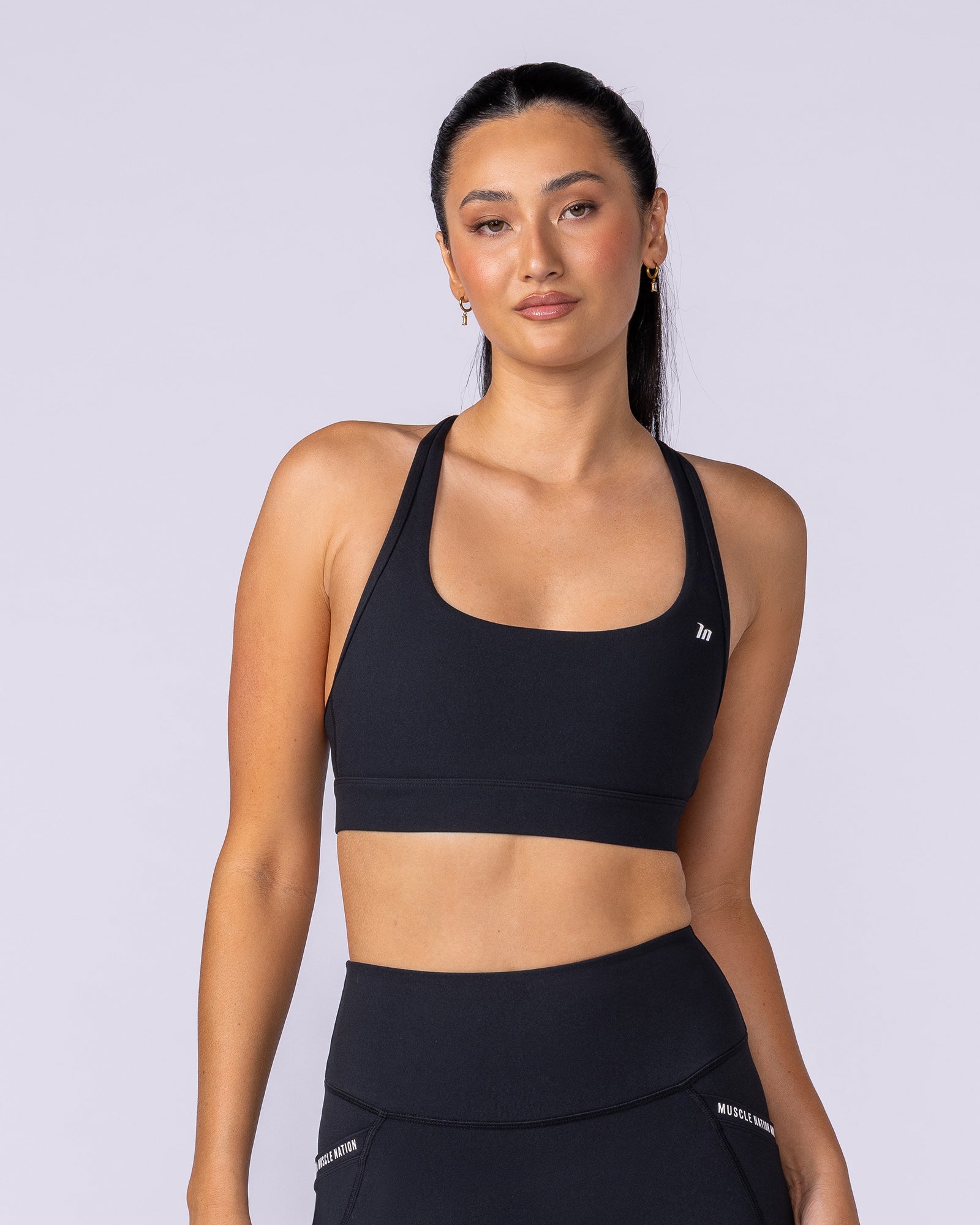 Everything Bra Black - Muscle Nation women's sports bra