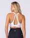 Everything Bra White - Muscle Nation women's sports bra, view 5