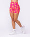 Evolve Signature Bike Shorts Cosmo Petals - Muscle Nation women's bike shorts, view 2