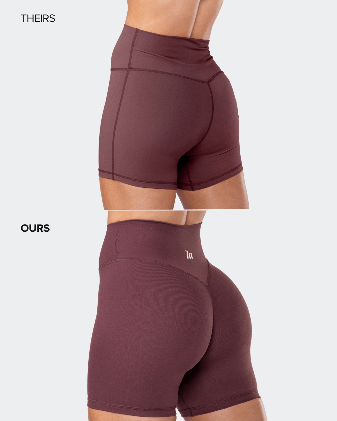 Evolve Signature Bike Shorts Rocky Road - Muscle Nation women's bike shorts, view 2