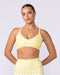 Fantasy Rib Bralette Sunshine Prairie - Muscle Nation women's bralette, view 3