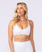 Fantasy Rib Bralette White - Muscle Nation women's bralette