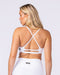 Fantasy Rib Bralette White - Muscle Nation women's bralette, view 4