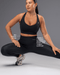 Unrivalled Everyday Pocket Ankle Leggings Black - Muscle Nation women's leggings, view 2