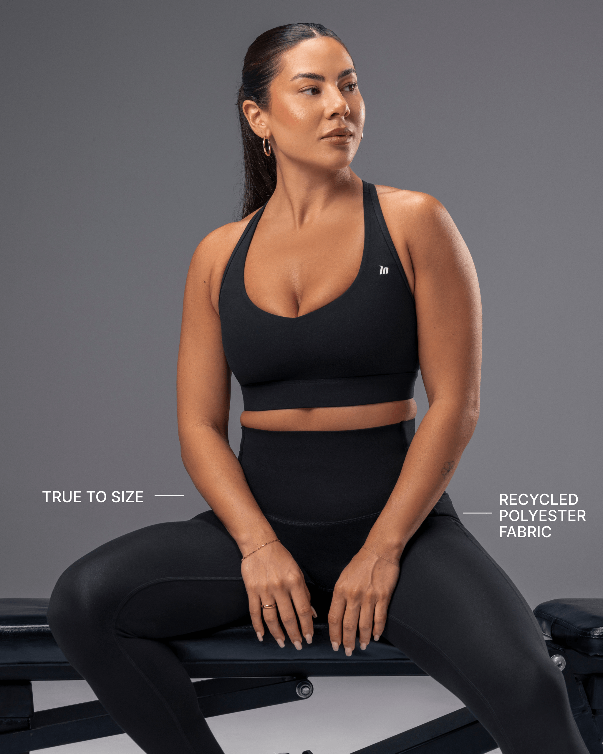 Unrivalled Everyday Pocket Ankle Leggings Black - Muscle Nation women's leggings, view 4