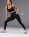 Unrivalled Everyday Pocket Ankle Leggings Black - Muscle Nation women's leggings, view 3