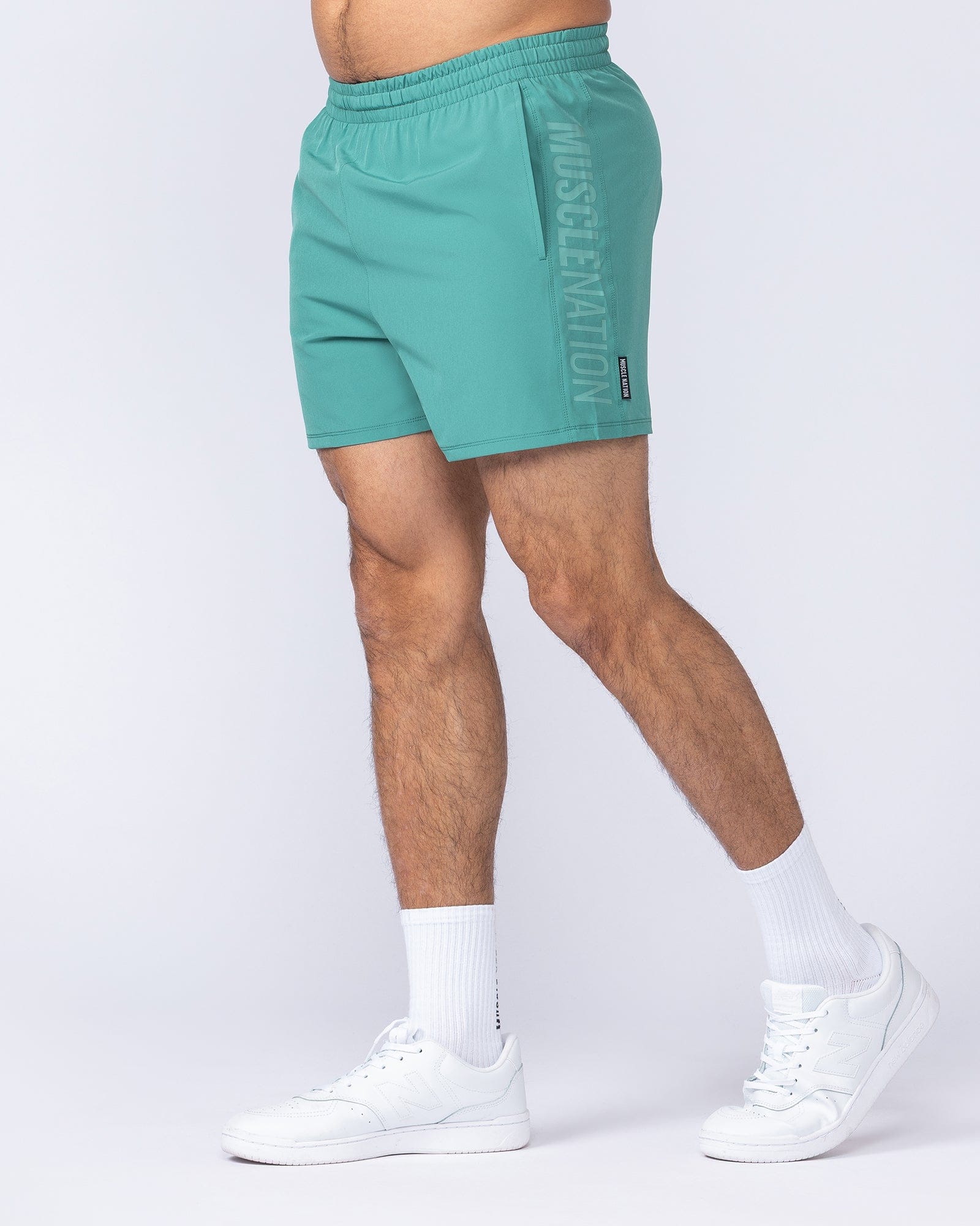 Function 4" Shorts Alpine - Muscle Nation men's gym shorts, view 4
