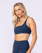 Fundamental Aura Bra Navy - Muscle Nation women's sports bra, view 3